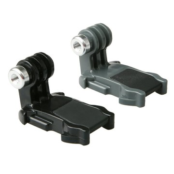 For GoPro配件 hero4/5/6/7/8 快插速拔基座山狗小蟻通用快拆卡座