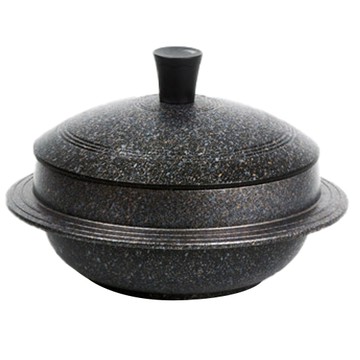 Kitchen Art 電磁爐用傳統鍋  20cm  黑色  1個