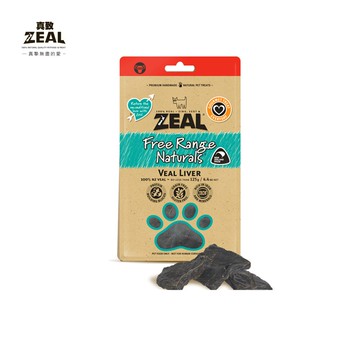 ZEAL真摯天然風乾零食-牛肝125g
