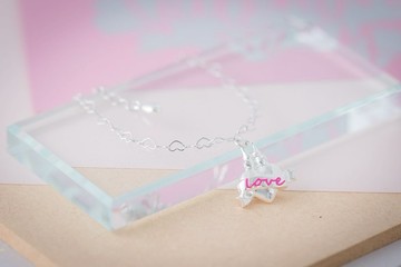 心鎖系列 -相依 愛心造型手鍊 (HBRJA1023B)