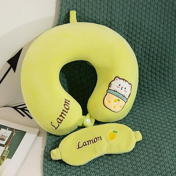 u型枕護頸午睡頸椎記憶棉枕脖枕U形枕頭睡覺頭枕靠枕脖子飛機睡枕（45cm以上的商品麻煩客人選擇宅配哦，謝謝）