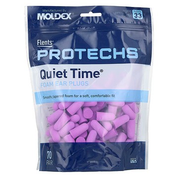 Flents, Protechs，安靜時光，泡沫耳塞，70 對