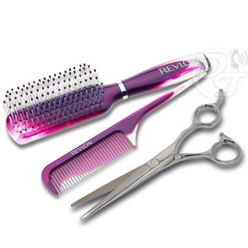 Focus專業級美髮剪刀+魔力尖尾順髮梳組