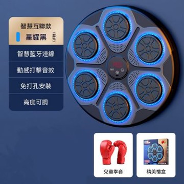 多功能拳擊機（音樂/速度/計數）初學者專用拳擊靶