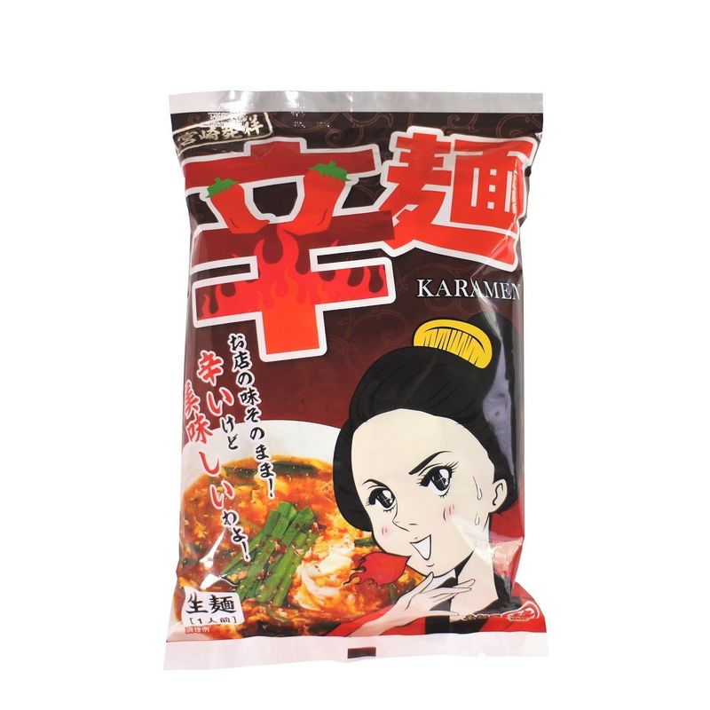 宮崎発祥 辛麺 140g(麺80gスープ54gかやく5gとうがらし1g)