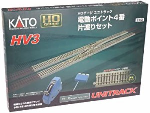 KATO HOゲージ HV-3 電動ポイント4 番片渡りセット 3-113 鉄道模型