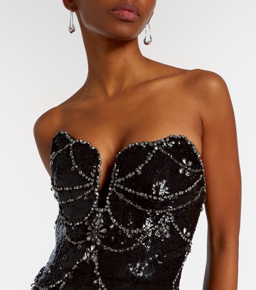 Clio Peppiatt Chandelier embellished gown