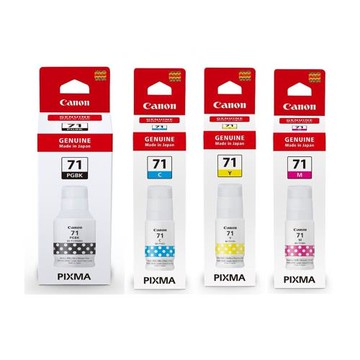 Canon佳能 GI-71 PGBK/C/M/Y 原廠四色墨水組 公司貨