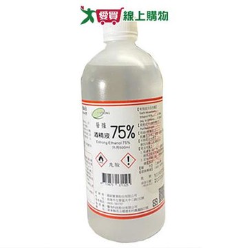 醫強75%酒精500ml【愛買】