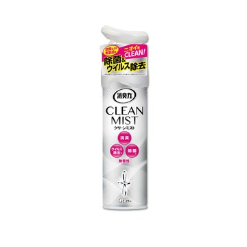 ST 日本消臭力CLEAN MIST衣物除臭香氛噴霧-無香款280ml/粉罐(衣物,窗簾,寢具,沙發消臭香氛噴劑)