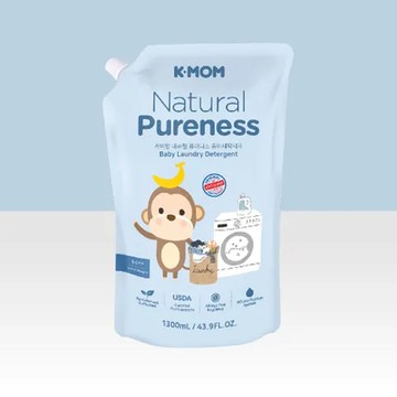 MOTHER-K - 有機植萃嬰幼兒洗衣精-補充包-1300ML