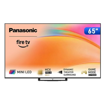Panasonic 65型4K Mini LED 144Hz Fire TV聯網顯示器 無視訊盒 TV-65W95BGT