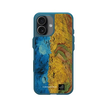 iPhone 17 Clear (相機按鈕) 夜幕藍 - Van Gogh Museum - 麥田群鴉