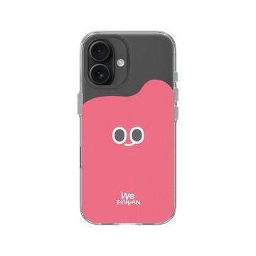 iPhone 16 Clear Case（相機按鈕） 透明 - We TAIWAN : a-We Collection - a-We佇遮！(紅)
