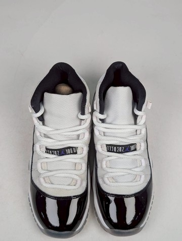 微瑕疵-左右腳中底鞋底泛黃 378038-100 4.5Y Air Jordan 11 「 Concord 」GS 女段
