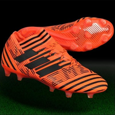 ネメシス 17.1 FG/AG ソーラーオレンジ×コアブラック 【adidas