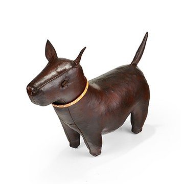 Terrier 㹴犬 手工皮革凳（標準）