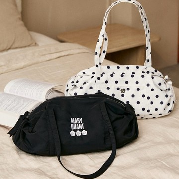 MARY QUANT × PUBLUX 小花刺繡 波士頓包 單肩包 手提 四色 104957673