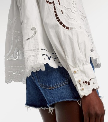 Farm Rio Embroidery cotton blouse