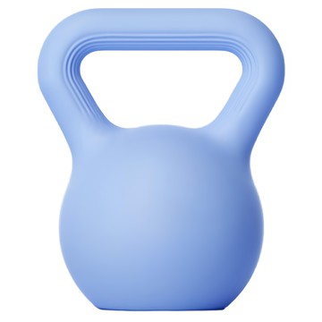 S-SportPlus+ 健身壺鈴 15磅 宅配到府 居家健身器材首選  藍色  6kg  1個