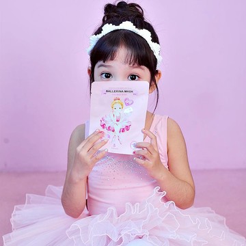 【peachand】芭蕾舞公主 兒童保濕面膜(單片裝)