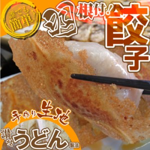 手作り純生餃子50個入り 讃岐うどん製法で作ったモチモチの皮の生餃子(惣菜) 焼くだけ オードブル パーティー