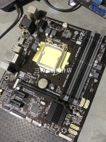 技嘉 GA-B85M-DS3H-A 1150 D3 台式機主板 測試好 帶擋板 支援高效能 Inte【三和電腦配件店】