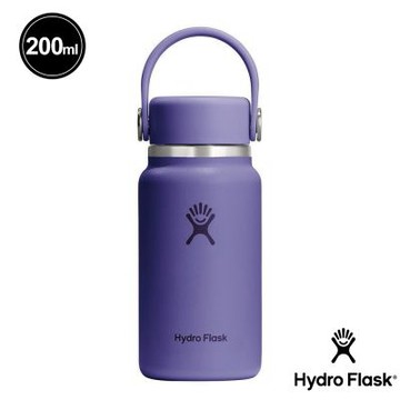 Hydro Flask 200ml 迷你 真空 保溫瓶 烏托邦紫