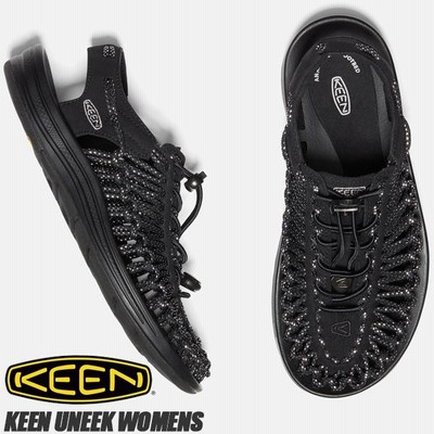 極美品 KEEN UNEEK サンダル トレッキングシューズ アウトドア 黒 KEEN サンダル メンズ アウトドア スポーツ キーン メン