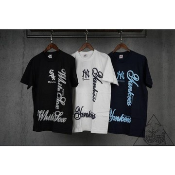 【HYDRA】Supreme MLB Teams Tee 字體 白襪 洋基 聯名 短T【SUP918】