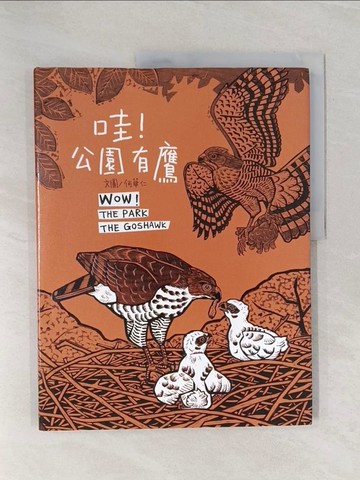 【書寶二手書T1／少年童書_Z9D】哇! 公園有鷹_何華仁
