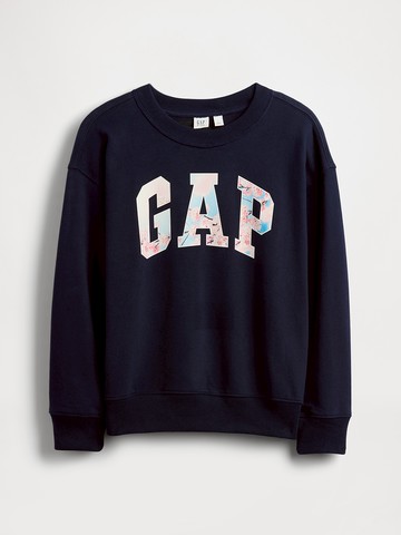 兒童VintageSoft毛圈布寬鬆櫻花 Logo 運動衫