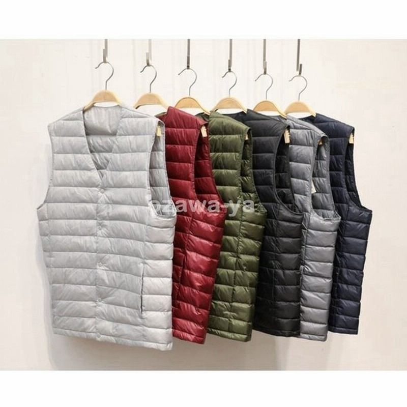 メンズ ホワイトダークダウンベスト ベスト おしゃれ 軽量 カジュ アル 秋 冬 メンズベスト 厚手 男性 お兄系 ジャケット 無地 通販 Lineポイント最大get Lineショッピング