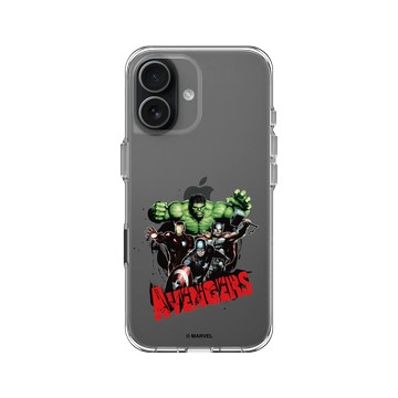 iPhone 17 Clear Case（相機按鈕） 透明 - 迪士尼-漫威 Marvel - 漫威英雄-復仇者聯盟 Avengers