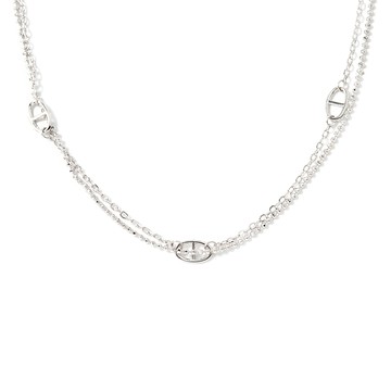 [純銀] 小島之旅鎖骨鍊 / 2色 / Island Tour Necklace
