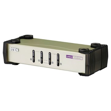 ATEN 宏正 4埠 USB+PS/2 雙介面KVM多電腦切換器  CS84U  1個