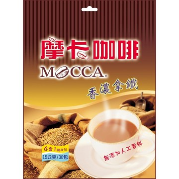 摩卡 香濃拿鐵咖啡(15g*25包/袋)【現貨】