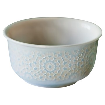 丹麥 KLB 微波碗 淡藍色 高8cm 直徑15cm  1個