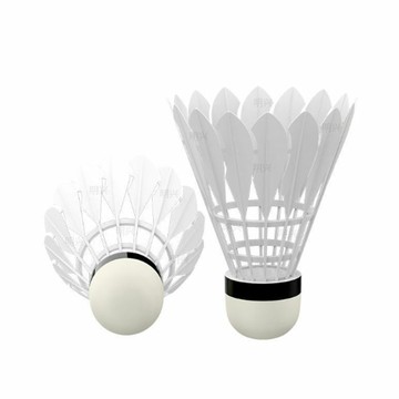 ~廣隆~新型仿真尼龍羽毛球 羽毛排列均勻 飛行穩定 娛樂訓練球 訓練用球 耐打不易爛