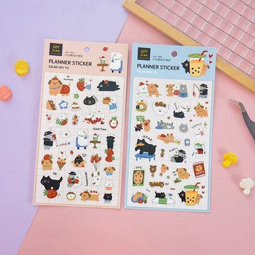 沙拉嘿呦－手帳裝飾貼