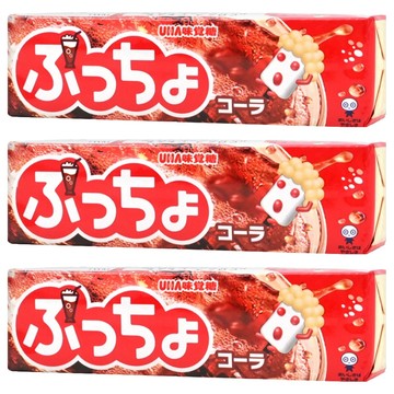 UHA 味覺糖 普超條糖 可樂味  50g  3條