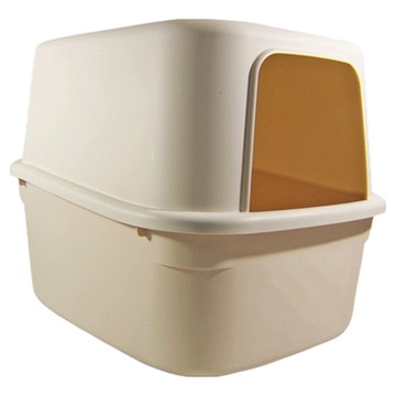 IRIS OHYAMA 愛麗思歐雅瑪 貓便盆  38 x 48 x 38cm  茶色  1個