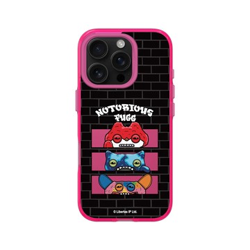 iPhone 16 Pro Clear 粉漾桃 - Fuggler 放克牙寶-常態系列 Regular series - 偷看你牙