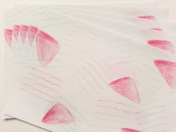 Moyou紙 紋樣紙 三角形 A4尺寸 5入