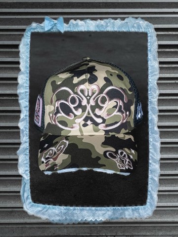迷彩刺繡卡車帽