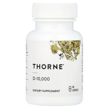 Thorne, D-10,000，60 粒膠囊（每粒膠囊 250 微克）