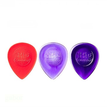 Dunlop Big Stubby PICK 彈片 紅/淡紫/深紫 1.0mm/2.0mm/3.0mm【黃石樂器】