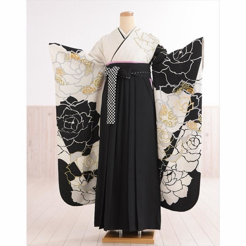 袴セット(卒業式袴セット)レトロ調、大学生、高校生、中学生、小学生  