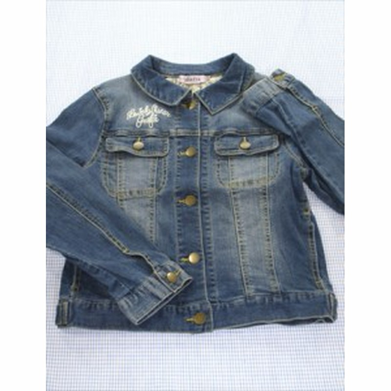 グラフィア Grafia デニム ジャンバー Gジャン 150cm 紺系 ティンカーベル 女の子 キッズ ジュニア アウター 子供服 通販 通販 Lineポイント最大1 0 Get Lineショッピング