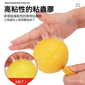 誘蠅球 果蠅誘捕球 黏果實蠅球 黏蒼蠅球 超黏捕蠅球 誘蟲球 黏蟲闆 果蠅誘捕 捕蠅器 黏蟲闆 黏蠅闆 LHZV